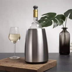 Vacuvin Vinkøler Aktiv Elegant Sølv
