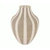 Vase Stribet HOME H: 25 cm, Ø: 18 cm