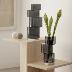 Vase Tier Skifergrå LSA 35x15x15cm