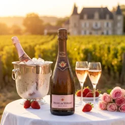Veuve du Vernay Brut Rosé FL 75