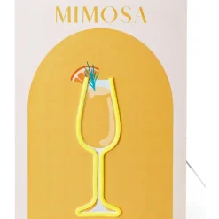 Vægdekoration neon Cocktails 40 cm