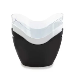 Vin / champagne køler hvid plast 4L
