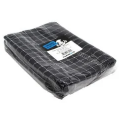 Viskestykke sort 4-pk. 50x100 cm