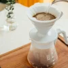 V60 Kaffeserver 02 sæt / Lys grå - Hario