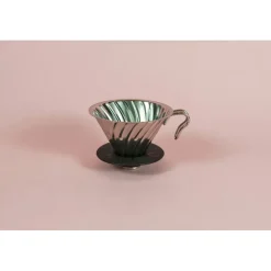 V60 Metal Dripper 02 / Sølv - Hario
