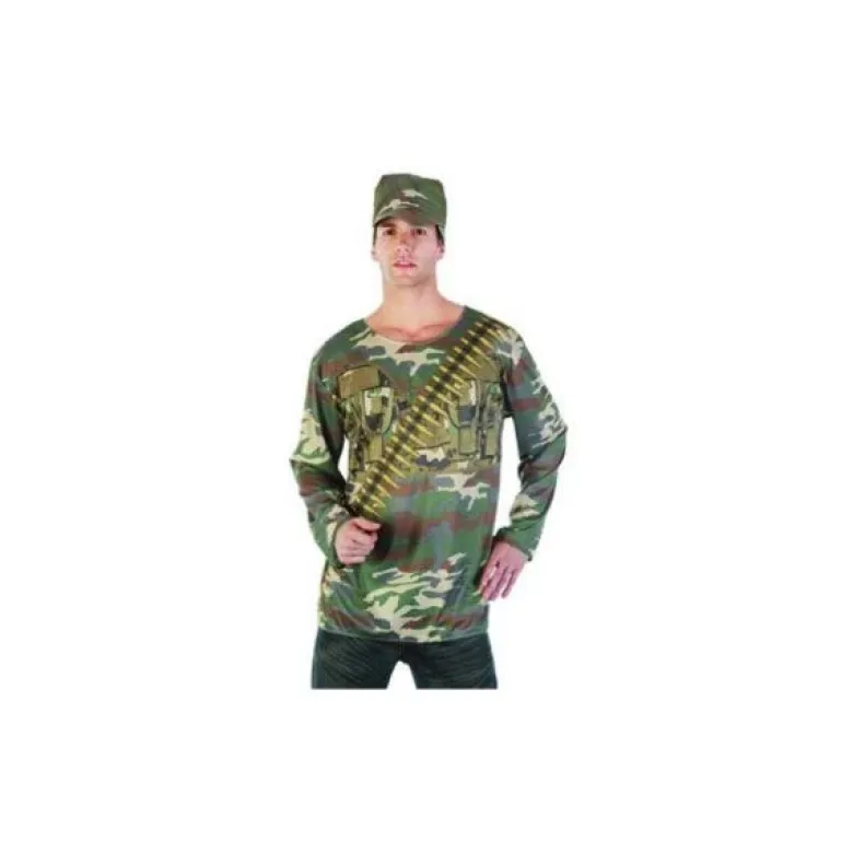 Voksenkostume soldat størrelse 56
