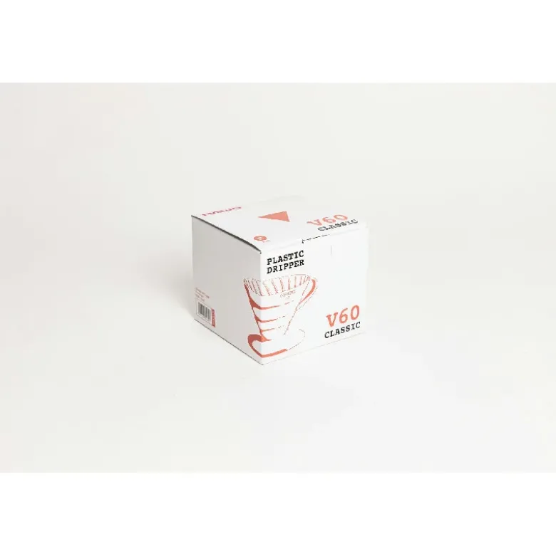 V60 Plast 02 Dripper - Hvid
