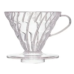 V60 Plast 02 Dripper - Klar